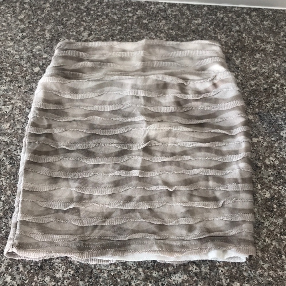 mini form fitting skirt